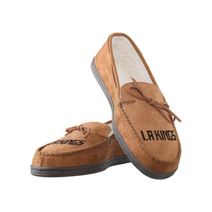 Los Angeles Kings NHL Mens Moccasin Slippers