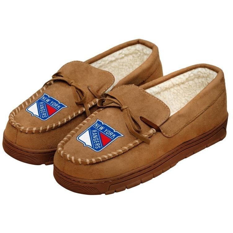 New York Yankees MLB Mens Moccasin Slippers