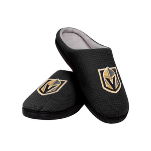 Vegas Golden Knights NHL Mens Memory Foam Slide Slippers