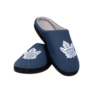 Toronto Maple Leafs NHL Mens Memory Foam Slide Slippers