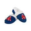 Boston Red Sox MLB Womens Team Color Fur Moccasin Slippers