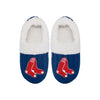 Boston Red Sox MLB Womens Team Color Fur Moccasin Slippers