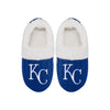 Kansas City Royals MLB Womens Team Color Fur Moccasin Slippers