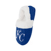 Kansas City Royals MLB Womens Team Color Fur Moccasin Slippers