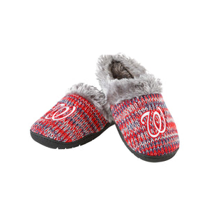 Washington Nationals MLB Womens Peak Slide Slippers