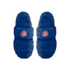 Chicago Cubs MLB Womens Heel Strap Wordmark Fur Slide