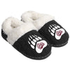 Montana Grizzlies NCAA Womens Team Color Fur Moccasin Slippers