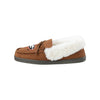 Georgia Bulldogs NCAA Womens Tan Moccasin Slippers