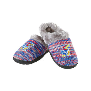 Kansas Jayhawks NCAA Womens Peak Slide Slippers