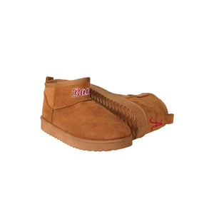 Alabama Crimson Tide NCAA Womens Team Logo Fuzzy Fan Boots