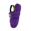 LSU Tigers NCAA Womens Heel Strap Wordmark Fur Slide