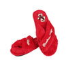 Boston NCAA Eagles NCAA Womens Script Wordmark Fur Cross Slide