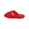 Boston NCAA Eagles NCAA Womens Script Wordmark Fur Cross Slide