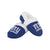 New York Giants NFL Womens Team Color Fur Moccasin Slippers