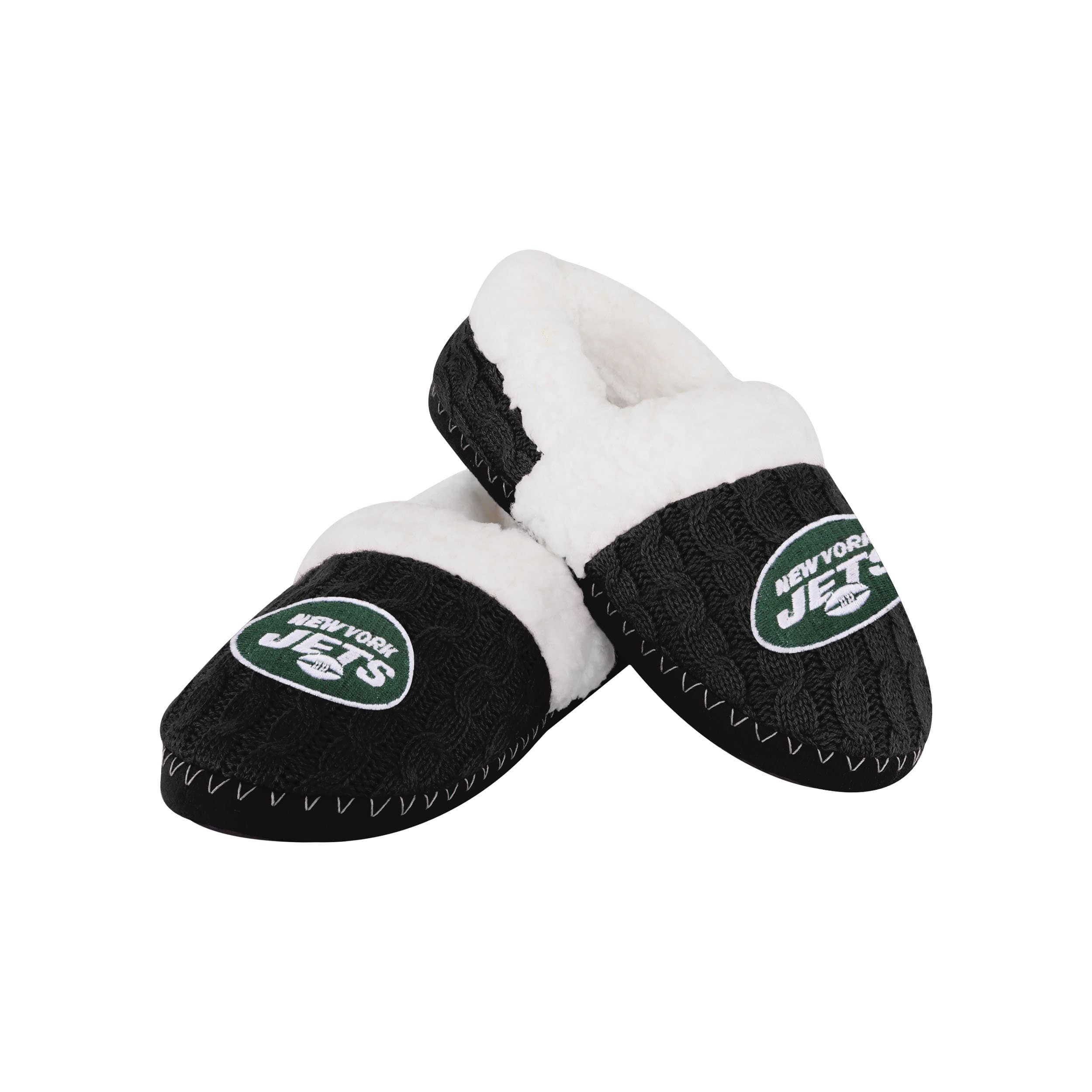 Green Bay Packers NFL Womens Fur Team Color Moccasin Slippers