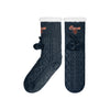 Chicago Bears NFL Womens Cable Knit Footy Slipper Socks