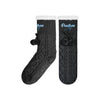 Carolina Panthers NFL Womens Cable Knit Footy Slipper Socks