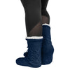 Seattle Seahawks NFL Womens Cable Knit Footy Slipper Socks