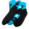 Carolina Panthers NFL Womens Fan Footy 3 Pack Slipper Socks