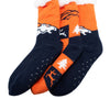 Denver Broncos NFL Womens Fan Footy 3 Pack Slipper Socks