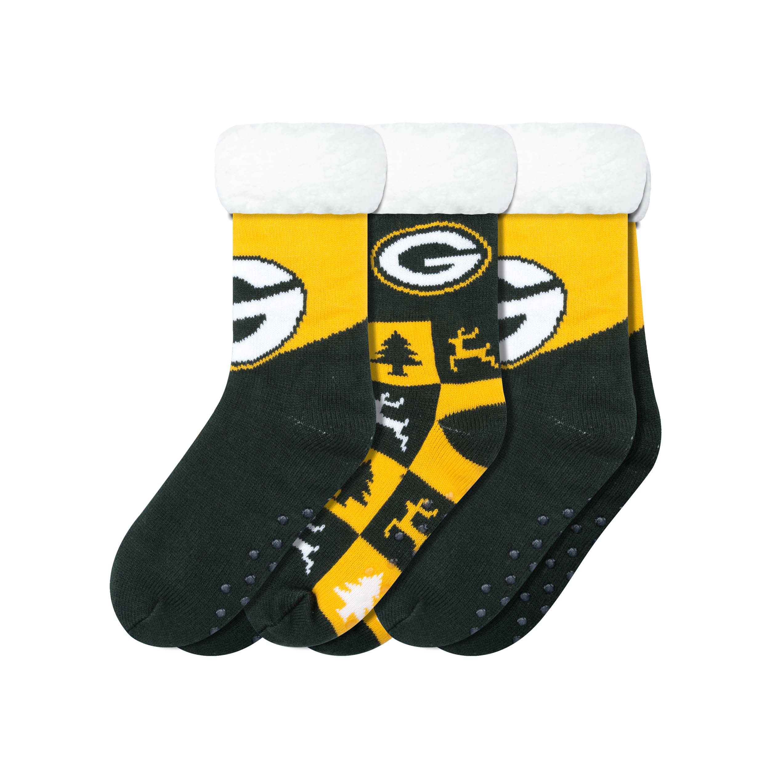 womens green bay packer socks