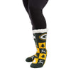 Green Bay Packers NFL Womens Fan Footy 3 Pack Slipper Socks