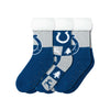 NFL Womens Fan Footy 3 Pack Slipper Socks - Pick Your Team!