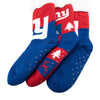 New York Giants NFL Womens Fan Footy 3 Pack Slipper Socks