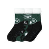 NFL Womens Fan Footy 3 Pack Slipper Socks - Pick Your Team!