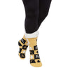 New Orleans Saints NFL Womens Fan Footy 3 Pack Slipper Socks