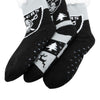 Las Vegas Raiders NFL Womens Fan Footy 3 Pack Slipper Socks