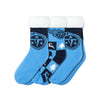 NFL Womens Fan Footy 3 Pack Slipper Socks - Pick Your Team!