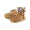 Buffalo Bills NFL Womens Cheetah Fur Boots