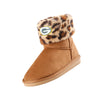 Green Bay Packers NFL Womens Cheetah Fur Boots