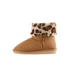 Pittsburgh Steelers NFL Womens Cheetah Fur Boots
