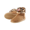 San Francisco 49ers NFL Womens Cheetah Fur Boots