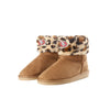 San Francisco 49ers NFL Womens Cheetah Fur Boots
