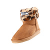 Seattle Seahawks NFL Womens Cheetah Fur Boots