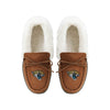 Jacksonville Jaguars NFL Womens Tan Moccasin Slippers