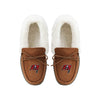 Tampa Bay Buccaneers NFL Womens Tan Moccasin Slippers