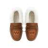 Washington Commanders NFL Womens Tan Moccasin Slippers