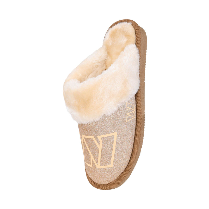 Women's Arizona Cardinals Colorblock Faux Fur Slide Slippers