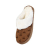 Cleveland Browns NFL Womens Repeat Logo Moccasin Slippers