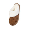 Indianapolis Colts NFL Womens Repeat Logo Moccasin Slippers