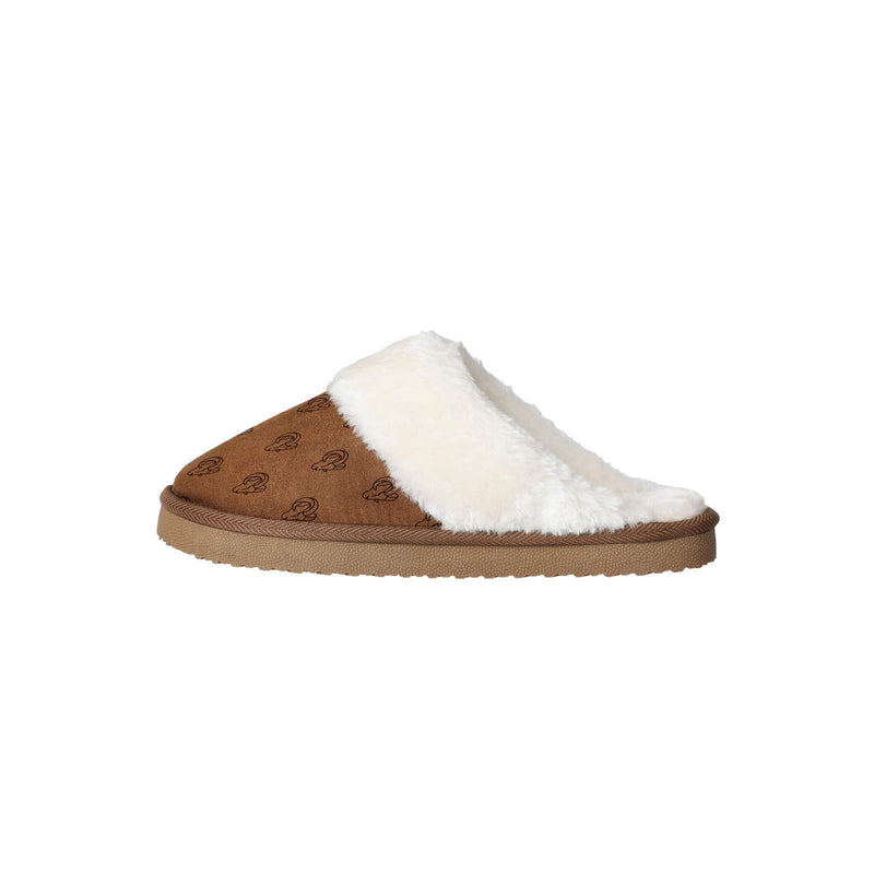 Los Angeles Rams NFL Womens Fur Team Color Moccasin Slippers