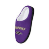 Baltimore Ravens NFL Womens Sherpa Lined Memory Foam Slippers