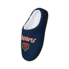 Chicago Bears NFL Womens Sherpa Lined Memory Foam Slippers