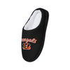 Cincinnati Bengals NFL Womens Sherpa Lined Memory Foam Slippers