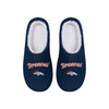 Denver Broncos NFL Womens Sherpa Lined Memory Foam Slippers