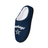 Dallas Cowboys NFL Womens Sherpa Lined Memory Foam Slippers